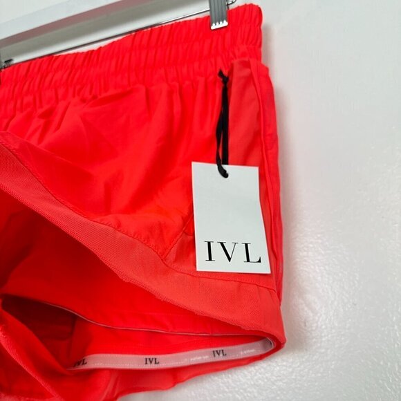 IVL Race Pace Short and Open Back Top in Fiery Coral Size US 6/Small NWT - Picture 12 of 15